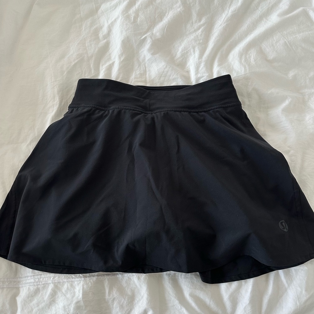 Lululemon Athletica Black Skater Skirt
